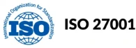 ISO 27001 certified information security management system compliance badge