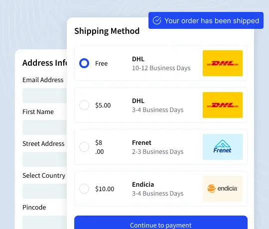 WooCommerce shipping method customization with multiple carriers