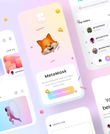 Metamask Wallet Integration UI Design